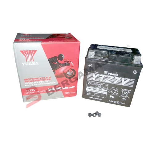 BATTERIA AGM GEL PER MOTO SCOOTER 12V 6 Ah YUASA YTZ7V YAMAHA N-MAX 125 GPDA 15