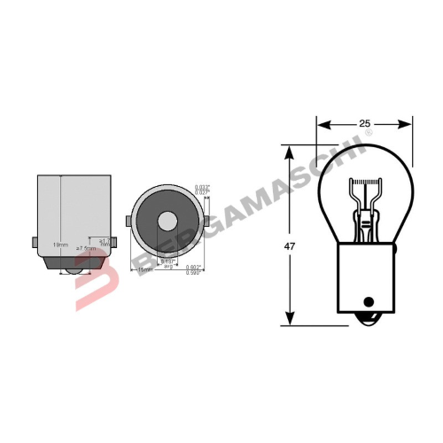 SCATOLA 10PZ LAMPADE LAMPADINE 12V PY21W ARANCIO BA15S P21W 21W PER FRECCE MOTO