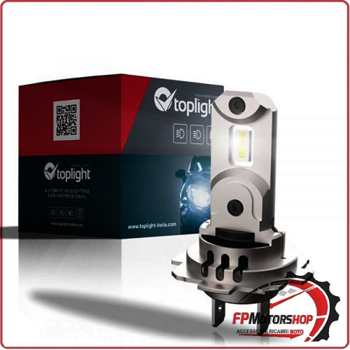 LAMPADA LAMPADINA LED H7 H18 SIMPLY OEFIT PRO PER FARO RICAMBIO MOTO SCOOTER