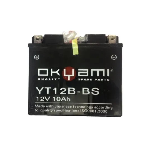 BATTERIA AVVIAMENTO OKYAMI OT12B-BS YT12B-BS 12 V 10 Ah PER MOTO DUCATI MONSTER