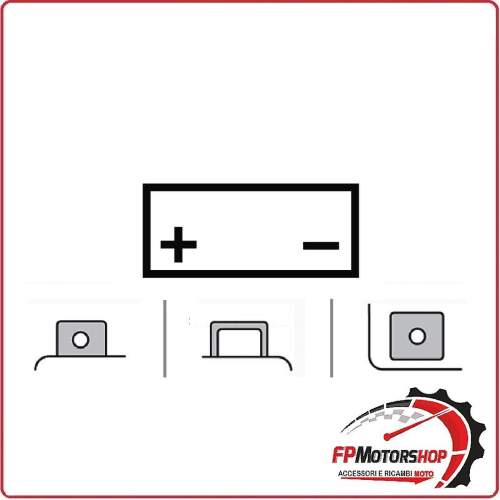 BATTERIA OKYAMI OTZ14S-BS YTZ14S-BS PER MOTO SENZA MANUTENZIONE 12V 11AH