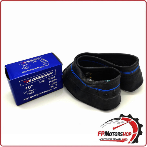 CAMERA D'ARIA GOMMA PNEUMATICO PER MOTO RAGGIO 10 3.50-10 90/90-10