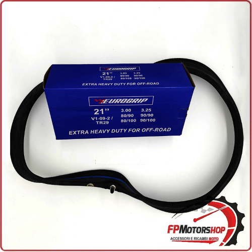 CAMERA D'ARIA PER GOMMA CERCHIO MOTO RAGGIO 21 RINFORZATO 90/90-21 3.00-21 4mm