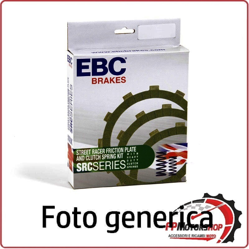 KIT DISCHI FRIZIONE MOTO RINFORZATE PER YAMAHA YZF R6 03-05 EBC SRC074 IN FIBRE