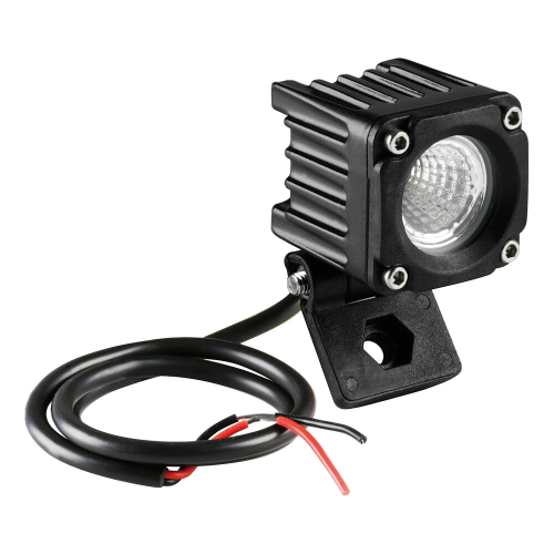 FARO AUSILIARIO QUADRATO 10W  1 LED LUCE AMPIA