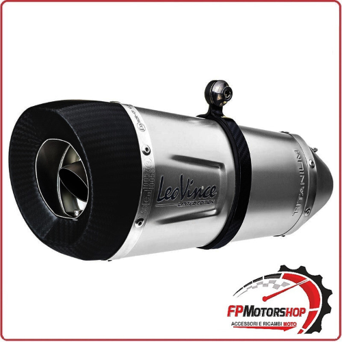 TERMINALE DI SCARICO TITANIUM PER BMW F900 R/XR 20- LEOVINCE 14353ST OMOLOGATO
