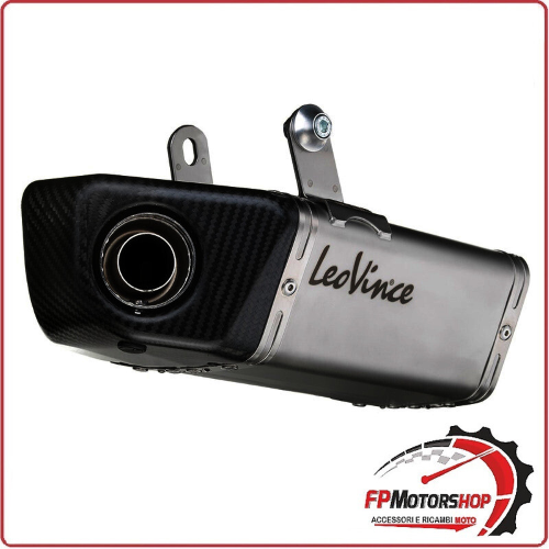 TERMINALE SCARICO COMPLETO CORTO PER YAMAHA XJ6 09-15 LEOVINCE 8232 OMOLOGATO