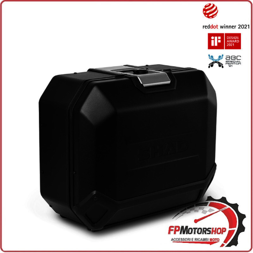 BORSA LATERALE PORTAPACCHI PER MOTO SHAD TR36 NERA DX - LINEA TERRA D0TR36100RB